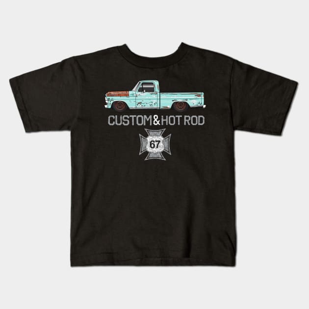 Rusty 67 Kids T-Shirt by JRCustoms44